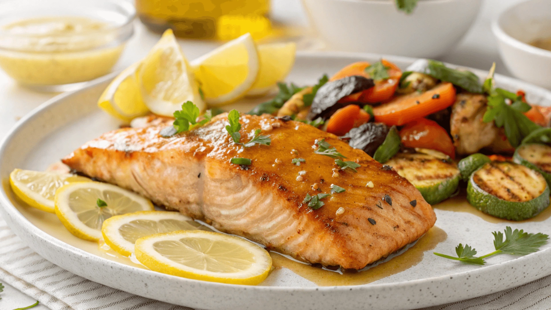 Honey Mustard Salmon