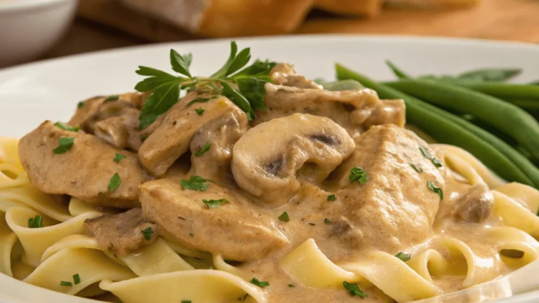 Chicken Stroganoff